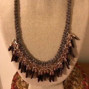 Stella & Dot Bora Fringe Necklace